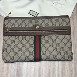 Gucci Ophidia Supreme GG Pouch Clutch